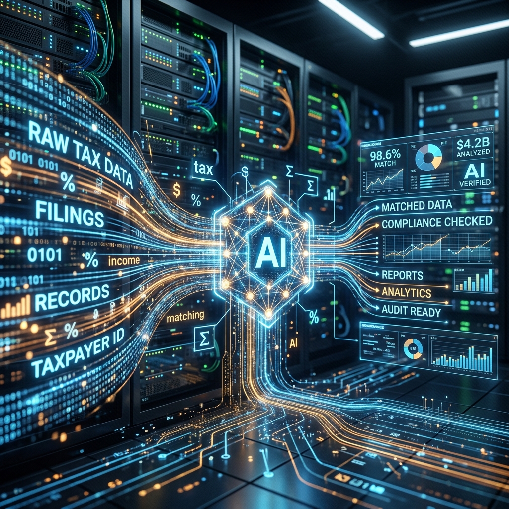 Inteligência Artificial cruzando dados